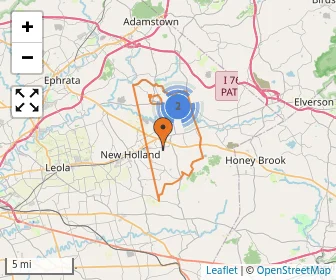 Area schools map